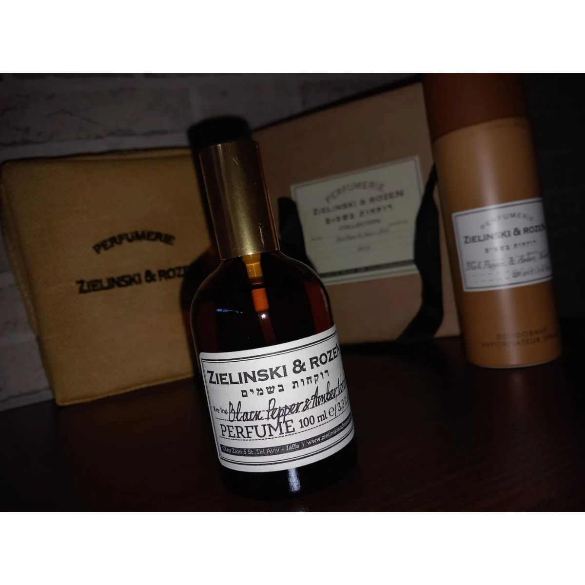 Set Cadou Unisex – Zielinski & Rozen Black Pepper & Amber Neroli EDP 100 ml